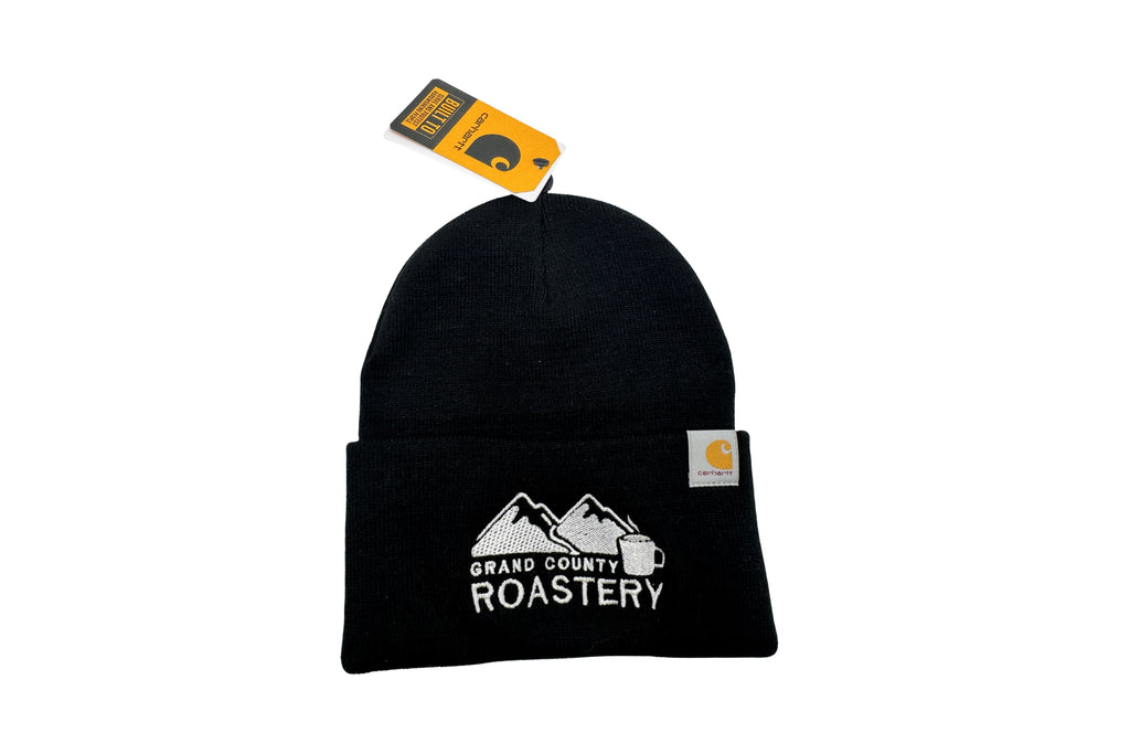 Embroidered Beanie – Classic Mountain Style